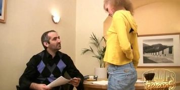 Dirty grandpa fucks European teen girl (Dirty Fuck)