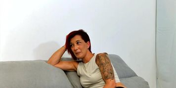 Miss Cl&eacute;a, 42, On Cloud Nine For Her First Threesome - Miss Doggystyle (Lucky men)