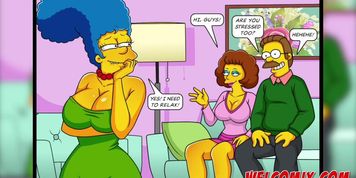Betrayal At The Massage Parlor - The Simptoons