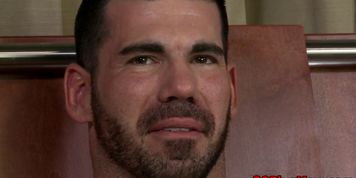 Buff bear cums fucking