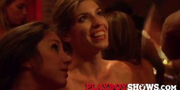 Sensual vibes during a hot wild orgy with a sex group of swinger couples