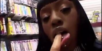 Jada Fire takes dick in a sex shop (Eliza Ibarra)