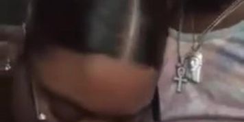 Ex bitch eat cock while friends in store