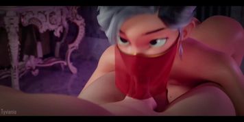 3D Animation - Hot Tyviania Woman - Part 2