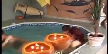 poolside frolicks