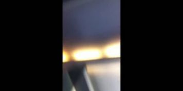 Train flashing voyeur