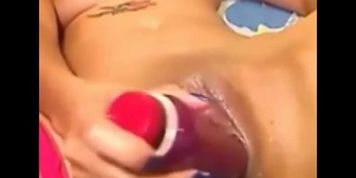 Masturbating Amazing Cam Girl With Toy Wet Pussy Fun Orgasm