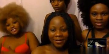 5 Webcam Girls Vs 1 Dick