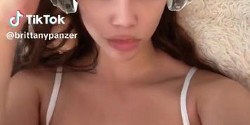 Brittany Panzer Breasts Scene  in Brittany Panzer Tiktok