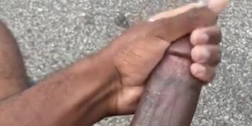 BBC Caught Jerking in Public