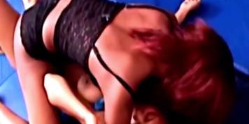 Mocha Lace Panty Trib Beating Chasity Pussy Crotch