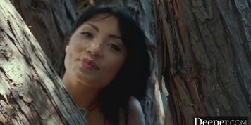 Deeper. Nature-Loving Rina Lives Out Her Fantasy (Rina Ellis, Xander Corvus)