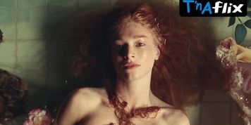 Zendaya Lesbian,  Breasts Scene  in Euphoria