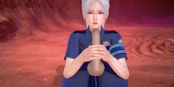 3D hentai big tit policewoman 01