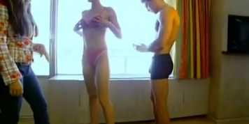 Adrianne Curry Underwear Scene  in America'S Next Top Model
