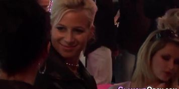 Orgy glamour slut blows