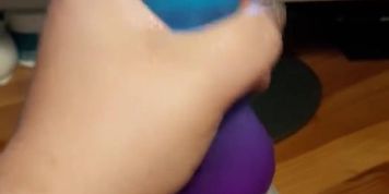Bad Dragon Treatment! Huge cumshot~