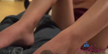 PoV - she is such a cute Girl with nice tits  - creampie (Elektra Rose)