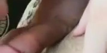 Chubby Arab BBW drilled in doggy after giving blowjob