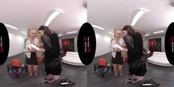 VirtualRealPorn.com - Girls of Christmas (Black Team)