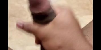 Solo BBC Jerk Off Session