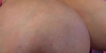 danica shows off her pussy up close