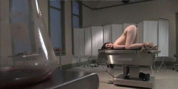 Pierced patient has multiple electro orgasms