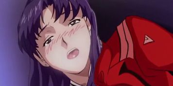 End the evangelion, misato y shingi sex