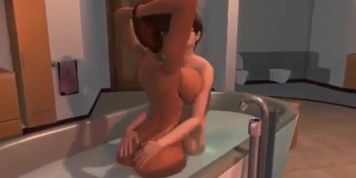 3d mother fucked in bathtub