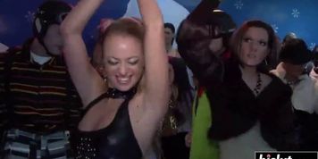 Stunning chicks have fun at the festival (Rihanna Samuel)