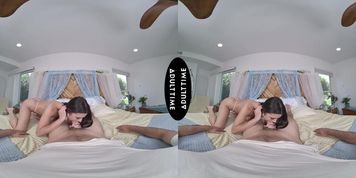 Up Close Vr - Gorgeous Skinny Kylie Rocket Jerks You Off Swiftly Before Spreading Her Legs Pov