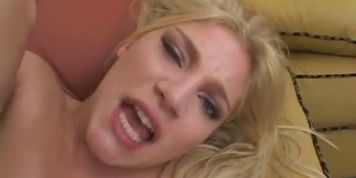 Hot Blonde Sucked A Big cock And Ge (Aurora Snow)