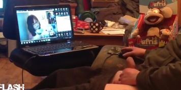 Video Chat Flash with Older Neighbor