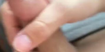 She gives me a public handjob in a train!!