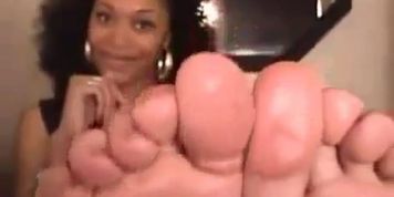 Raw's huge ebony soles