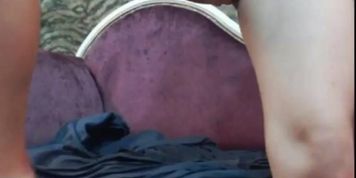 Hairy Teen has a big orgasm on webcam