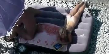 Nudist woman with tight body