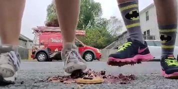 sneaker crush-Pie Stomp (Gina Carano)