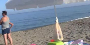 Beach Girl Loves To Suck Cock