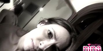 Lesbian Nina get Naked
