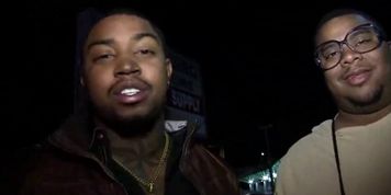lil scrappy at harlem Knights Strip club
