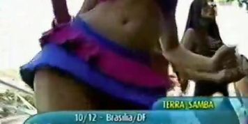 Upskirt video of insanely hot dancing beauties on TV