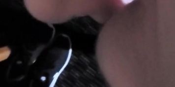 Cheating blonde thot sucks cock for facial