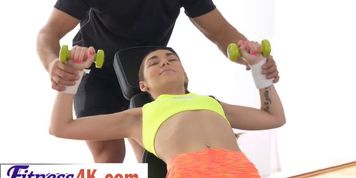 FITNESS4K - Kinky banged by fitness coach