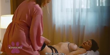 MILF Gets Him First Then Shares With Hot Roommate - Kisscat and Foxy Dreams
