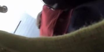 Hidden upskirt cam thong on the perfect teen booty