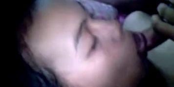 indonesian- si cewe cantik blowjob