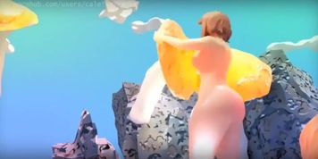 Female giantess grow