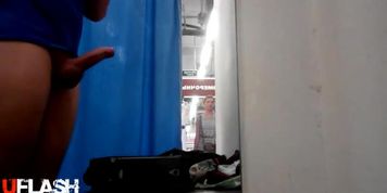 Flash Cock Dressing Room Many Girls See