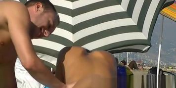 Real beach voyeur vid with hot nudist chicks
